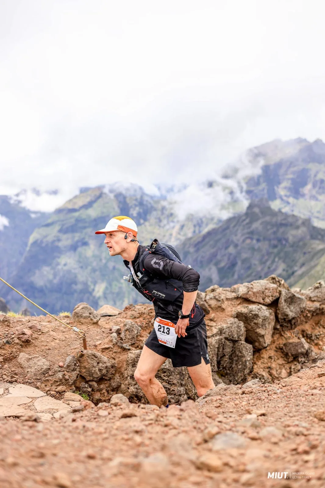 Thibaut en course à Madère